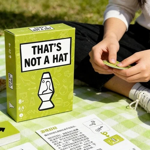 That&rsquo;s Not A Hat-Fun Bluffing & Memory Party Game for All Ages Components