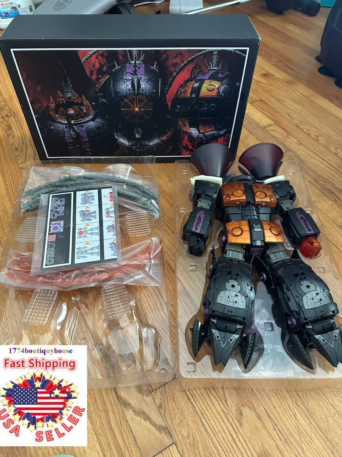 NEW IN BOX TRANSFORME 01-Studio 01S01E Cell Unicron Cybertron Second edition USA