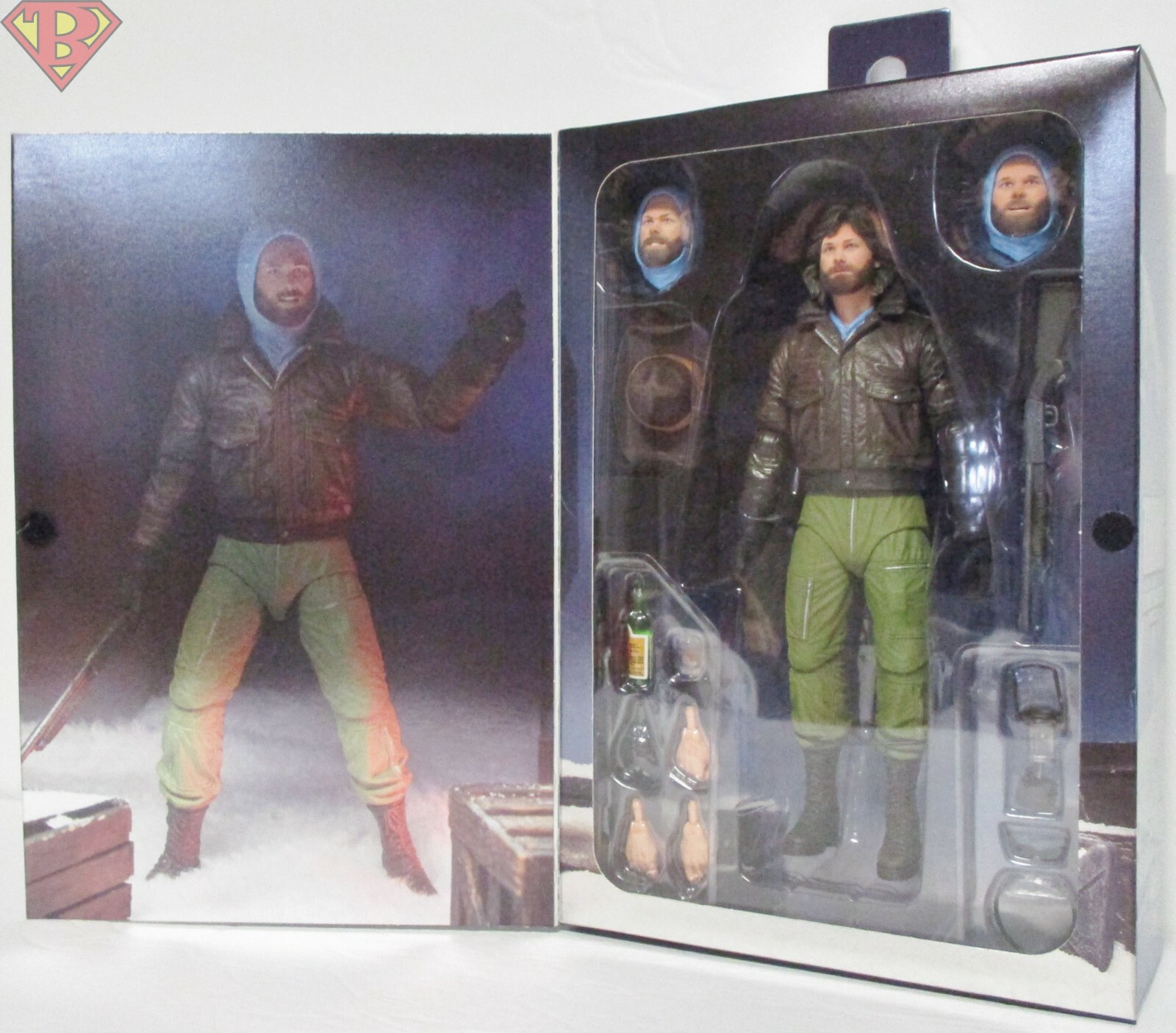 ULTIMATE MACREADY (OUTPOST 31) Kurt Russell The Thing 7&Prime; Action Figure Neca 2021