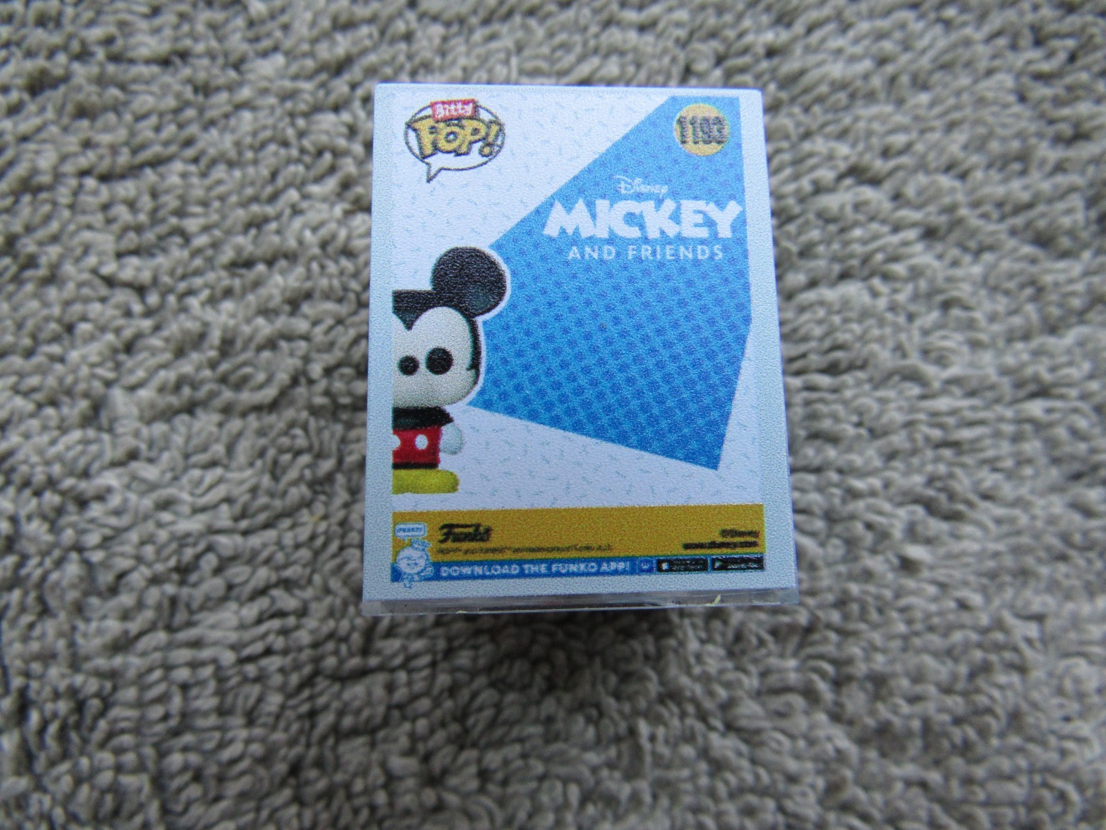 Funko Disney Bitty Pop MICKEY MOUSE 1183 Chase Game Bitty Pop New