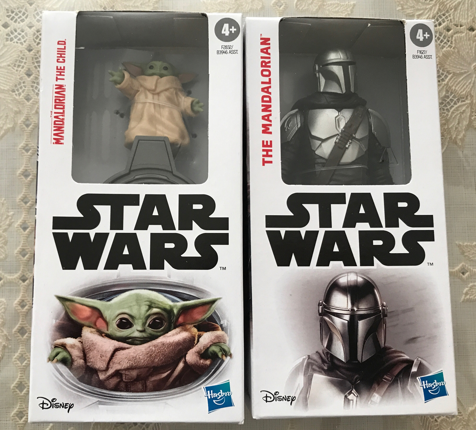 New Star Wars Hasbro Disney 6” Figure The Mandalorian & The Child