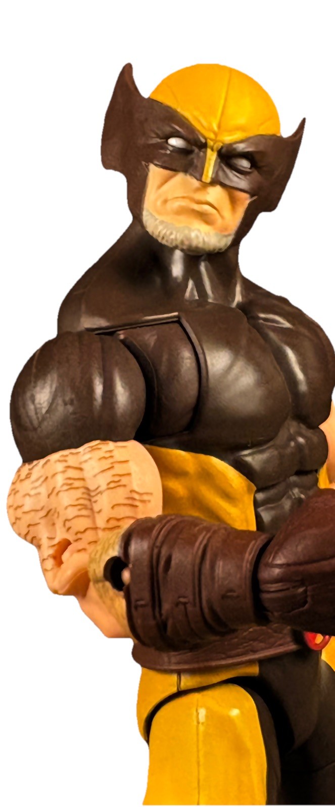 X-Men Hasbro Wolverine Brown Suit House of X Marvel Legends Figure COMPLETE !!!