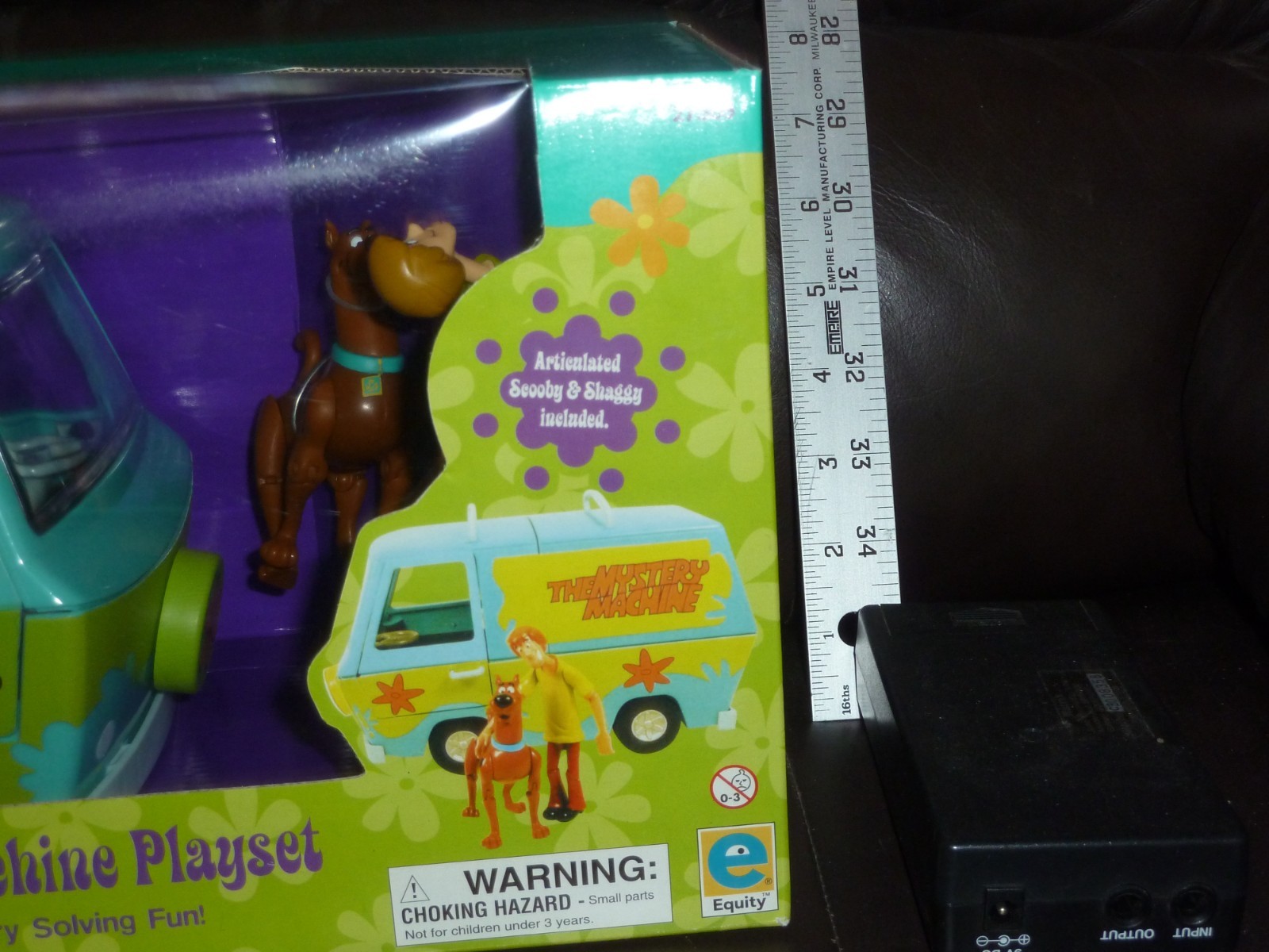 SCOOBY DOO MYSTERY MACHINE WITH SCOOBY DOO AND SHAGGY CARTOON NETWORK 2000
