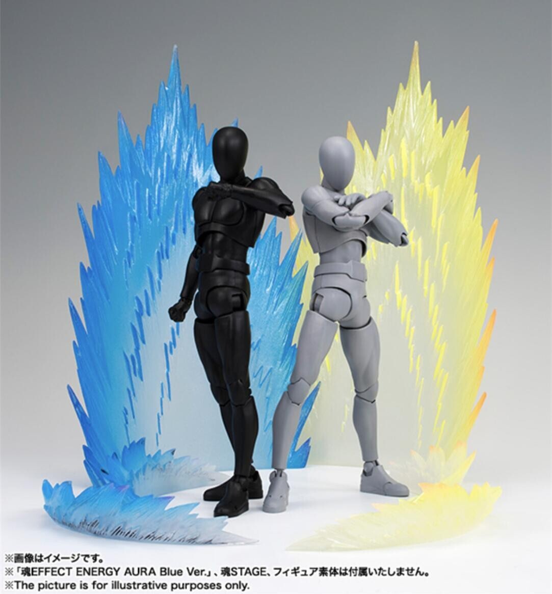 Effect dragon ball Aura BLUE Figuart Figma D-arts rider 1/12 figure hot toys