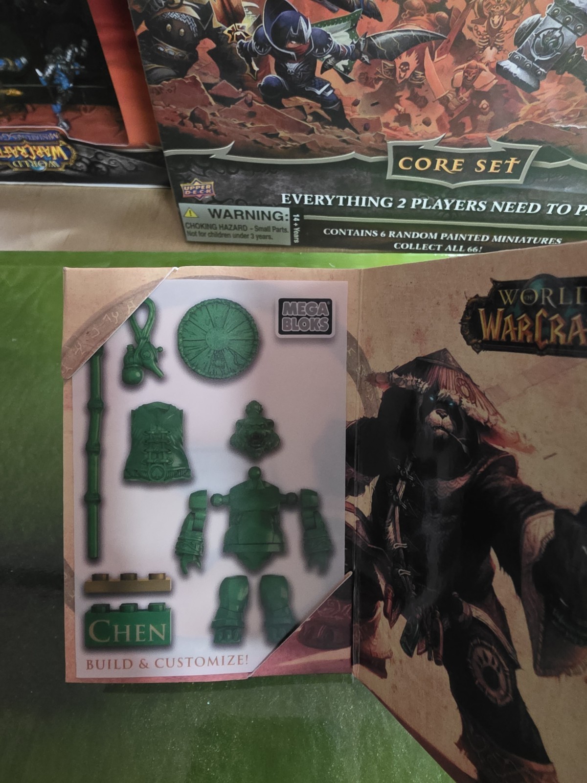 BlizzCon 2011 Exclusive THRALL AND CHEN STORMSTOUT MEGA BLOKS WORLD OF WARCRAFT