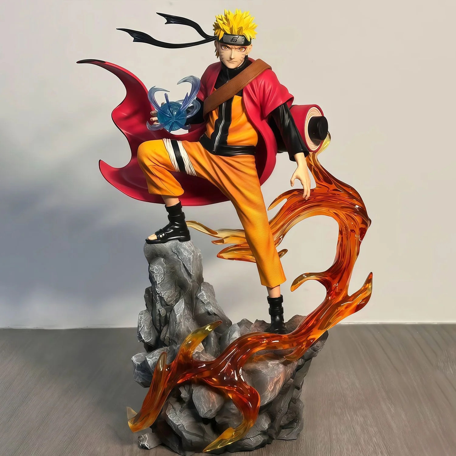 22cm Naruto Anime Figure Uzumaki Naruto Action Model Pvc Statue Desktop
