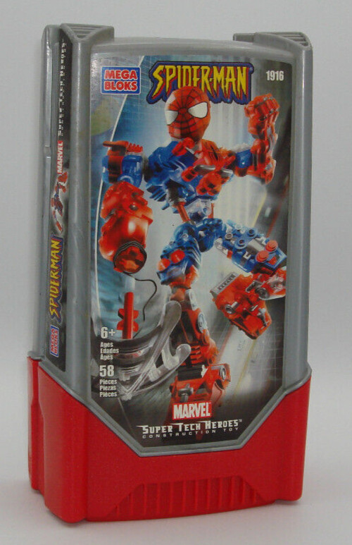 Spider-Man Super Tech Heroes Construction Toy (2004) – Open Box