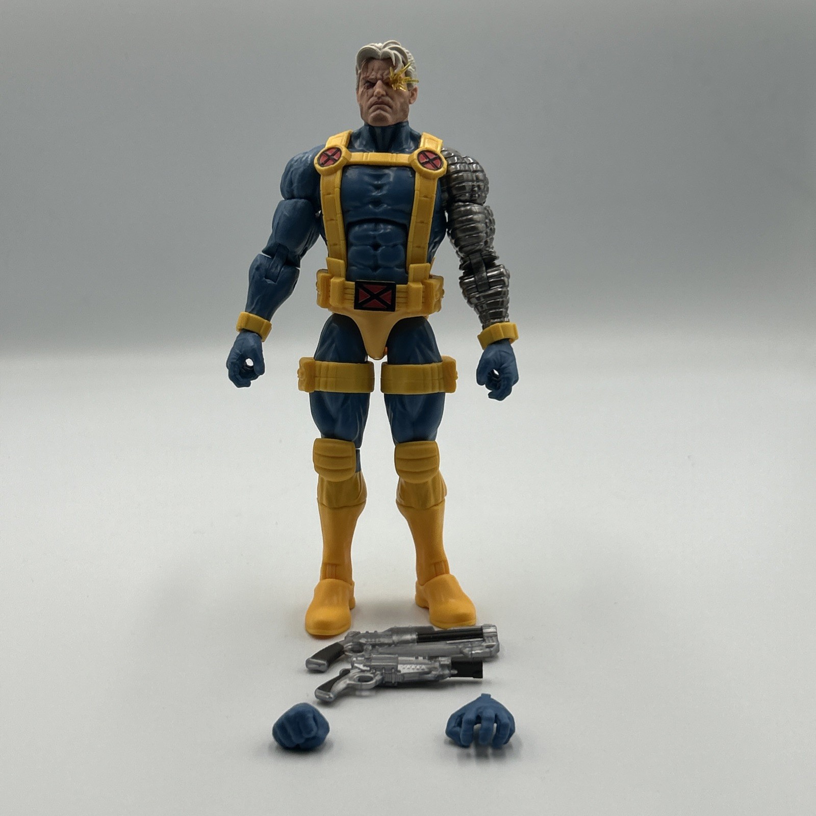 Marvel Legends Cable Only (Zabu BAF Wave) 6&Prime; Loose Complete 2024 Xmen No BAF Pc