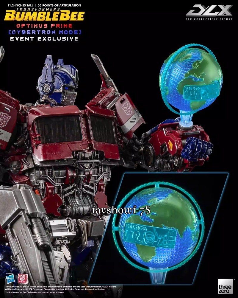 Threezero Bumblebee Movie DLX OP Action Figure 12&Prime; Collection LED Model Toy Gift