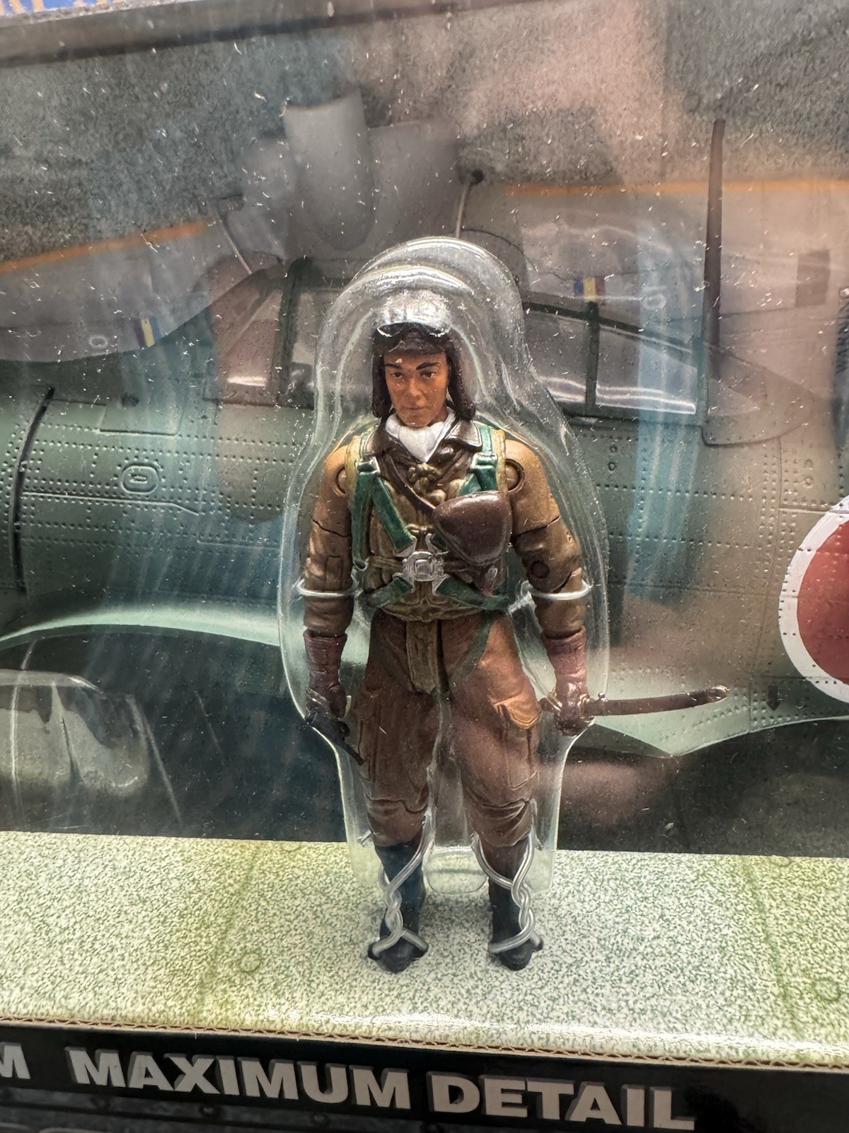 Elite Force Zero Fighter 1:18 Scale Green Plane 110 WWII #21265 Sealed NIB