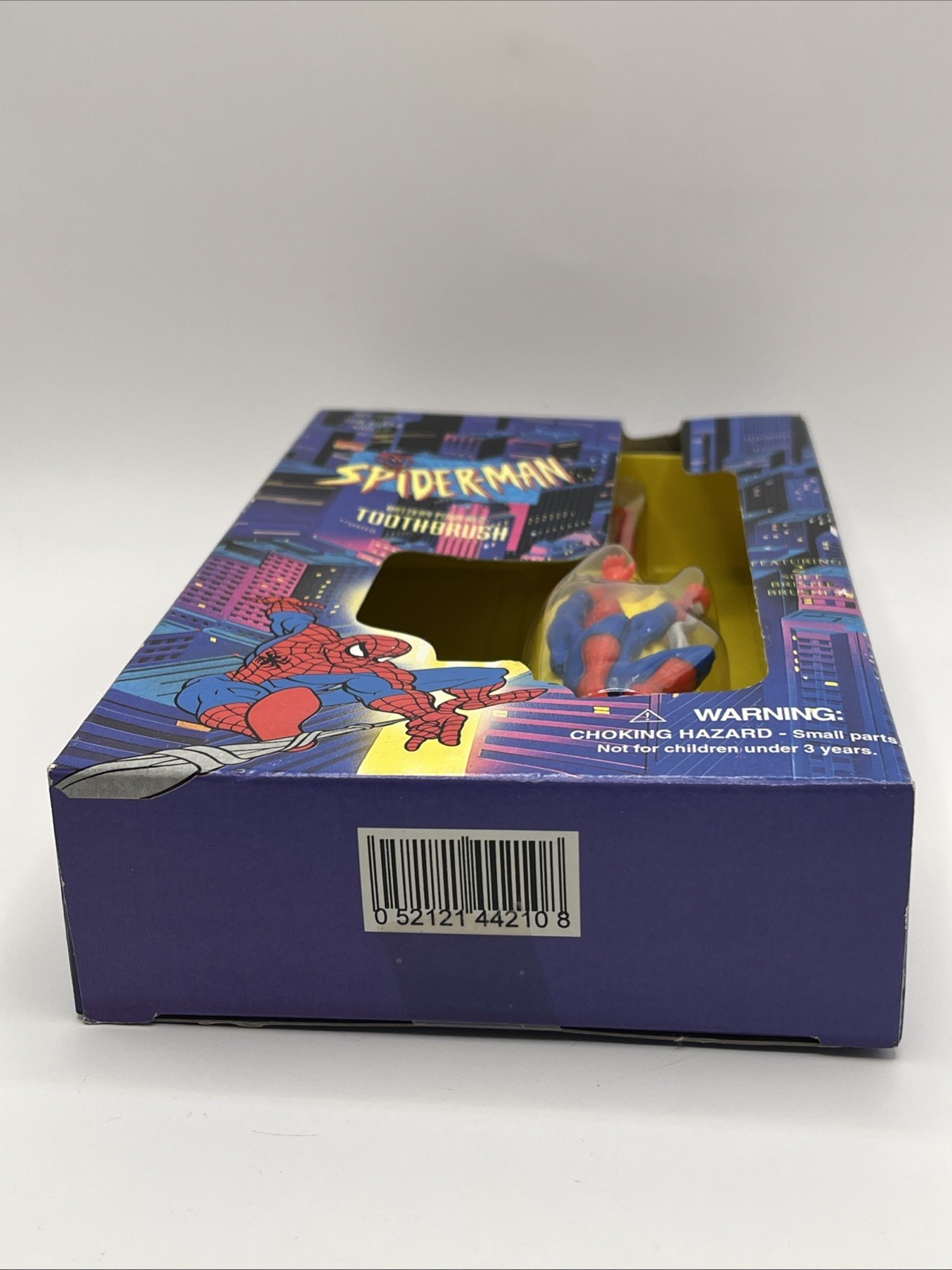 Spider-Man 1995 Battery Powered Toothbrush Marvel Comics Janex NIB
