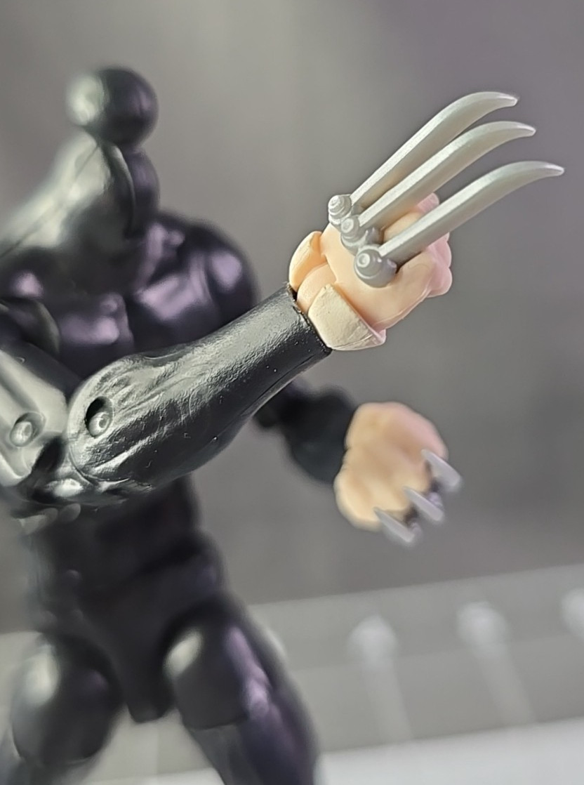 Marvel Legends Custom Fodder BLADE CLAW fist hands accessories (Owl Man)