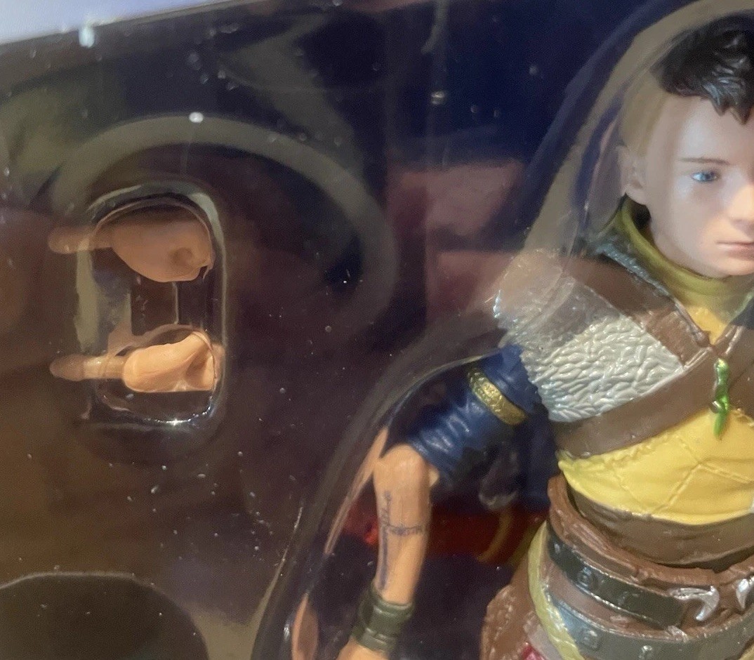 Spin Master Aloy Playstation Horizon II & God Of War Atreus Action Figure Lot 2