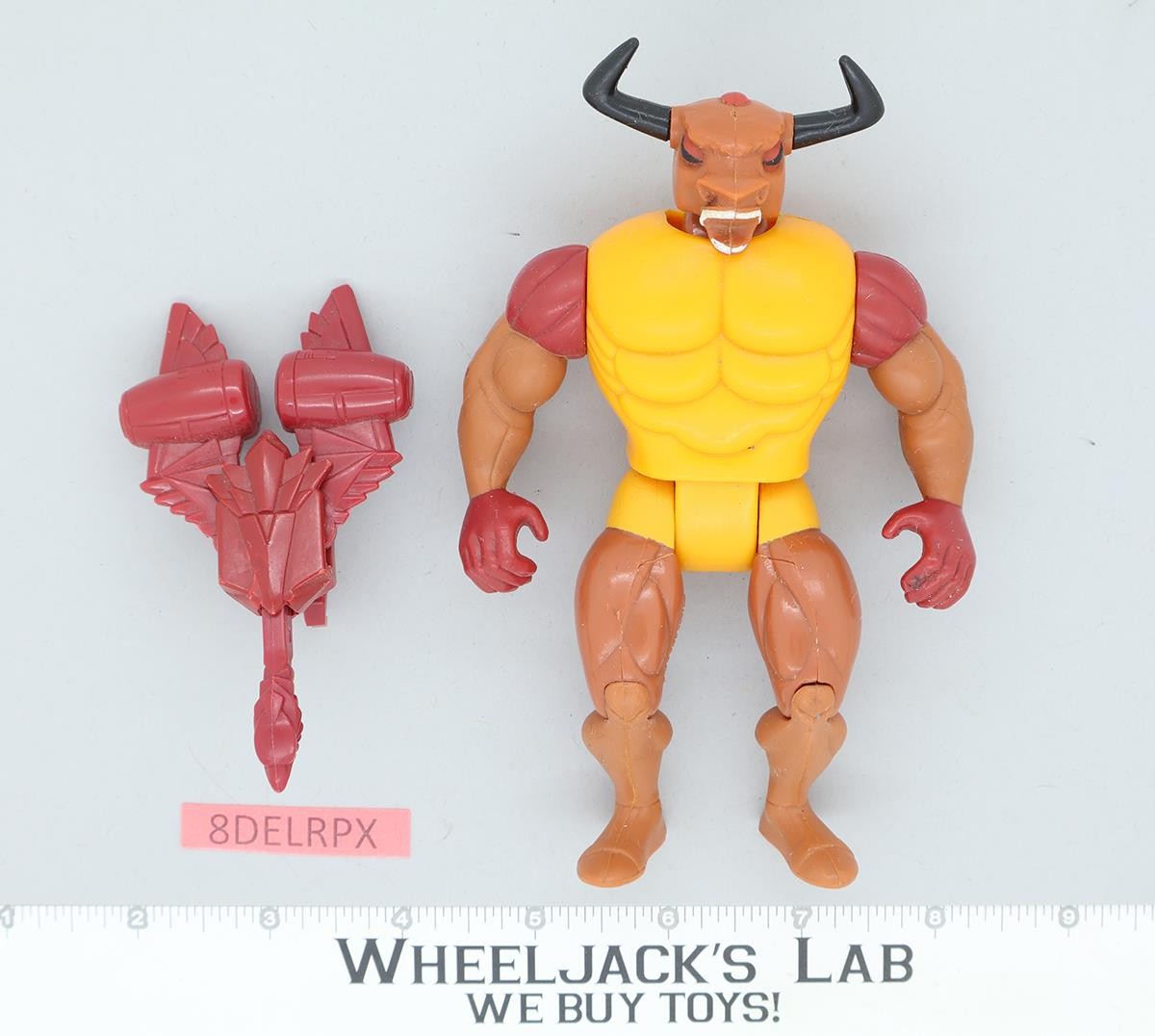 Mumbo Jumbo W/ Airshock 100% Complete Silverhawks 1986 Kenner Telepix Vintage