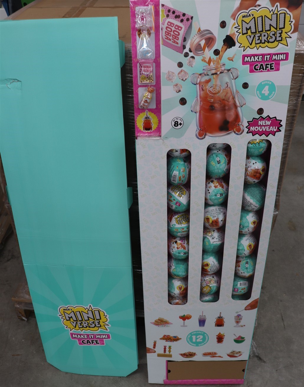 Case of 42 MGA&rsquo;s Miniverse Make It Mini Cafe Series 4 New in Shipper w/ Display