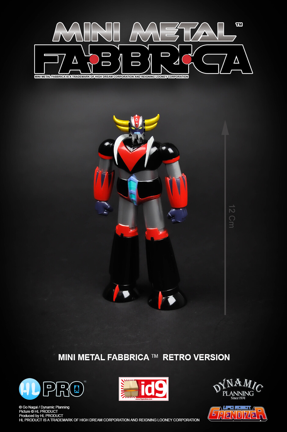 High Dream HL Pro Grendizer Fabbrica Mini Metal diecast fig Retro Editions combo