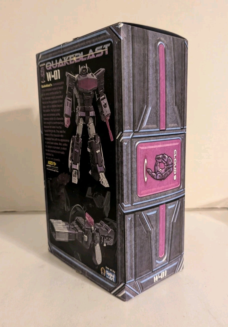 Cloud 9 W-01 Quakeblast MP Scale Shockwave 100% Complete G1 3rd Party