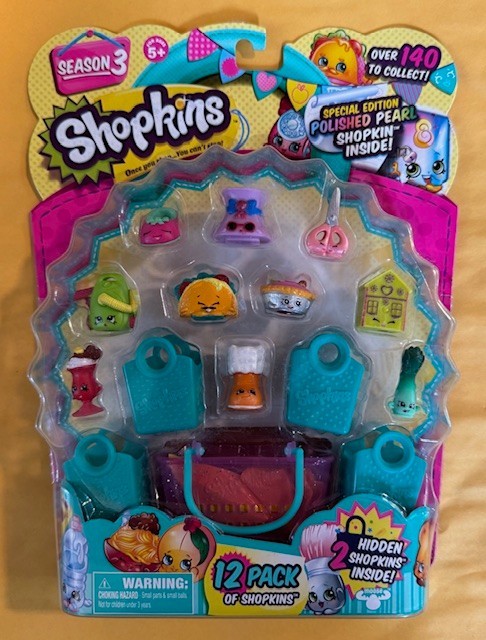 Shopkins Season 3 12 Pack New Sealed RARE HTF Ships FREE in the USA