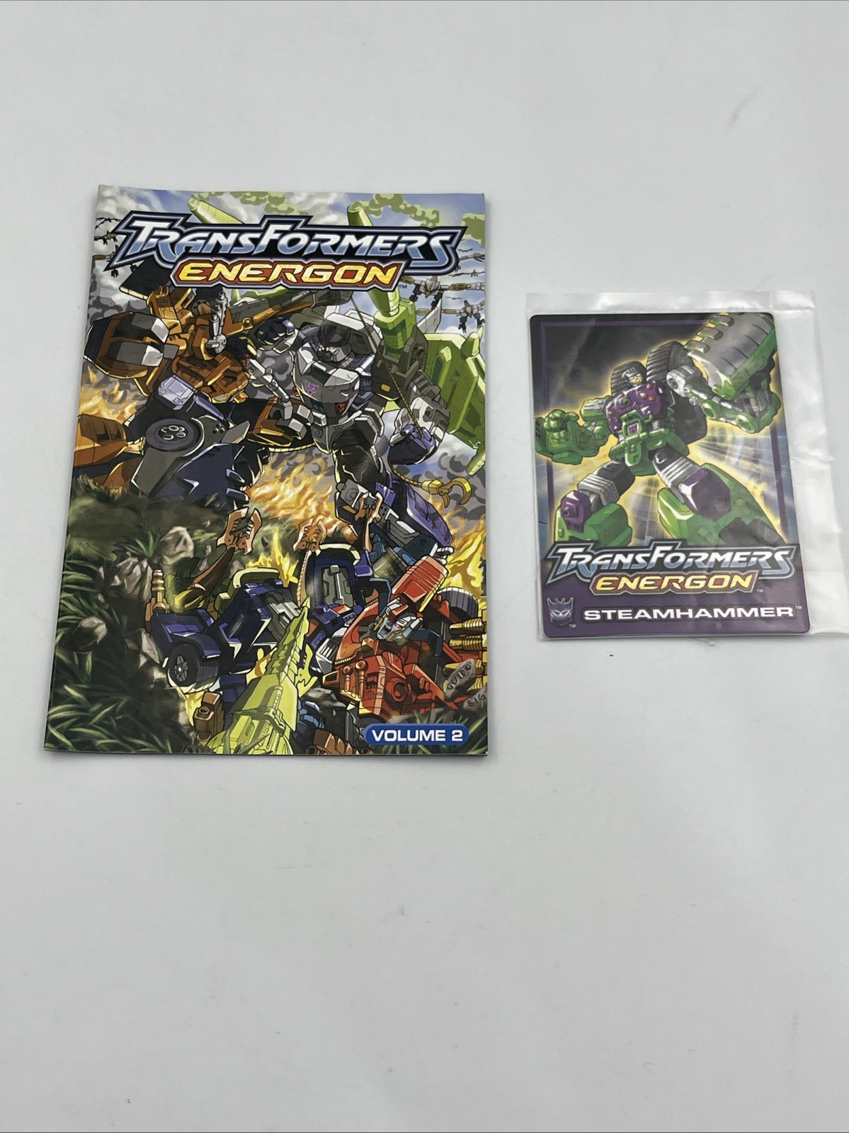 Transformers Steamhammer Energon Constructicon Team w/ Instructions & Card