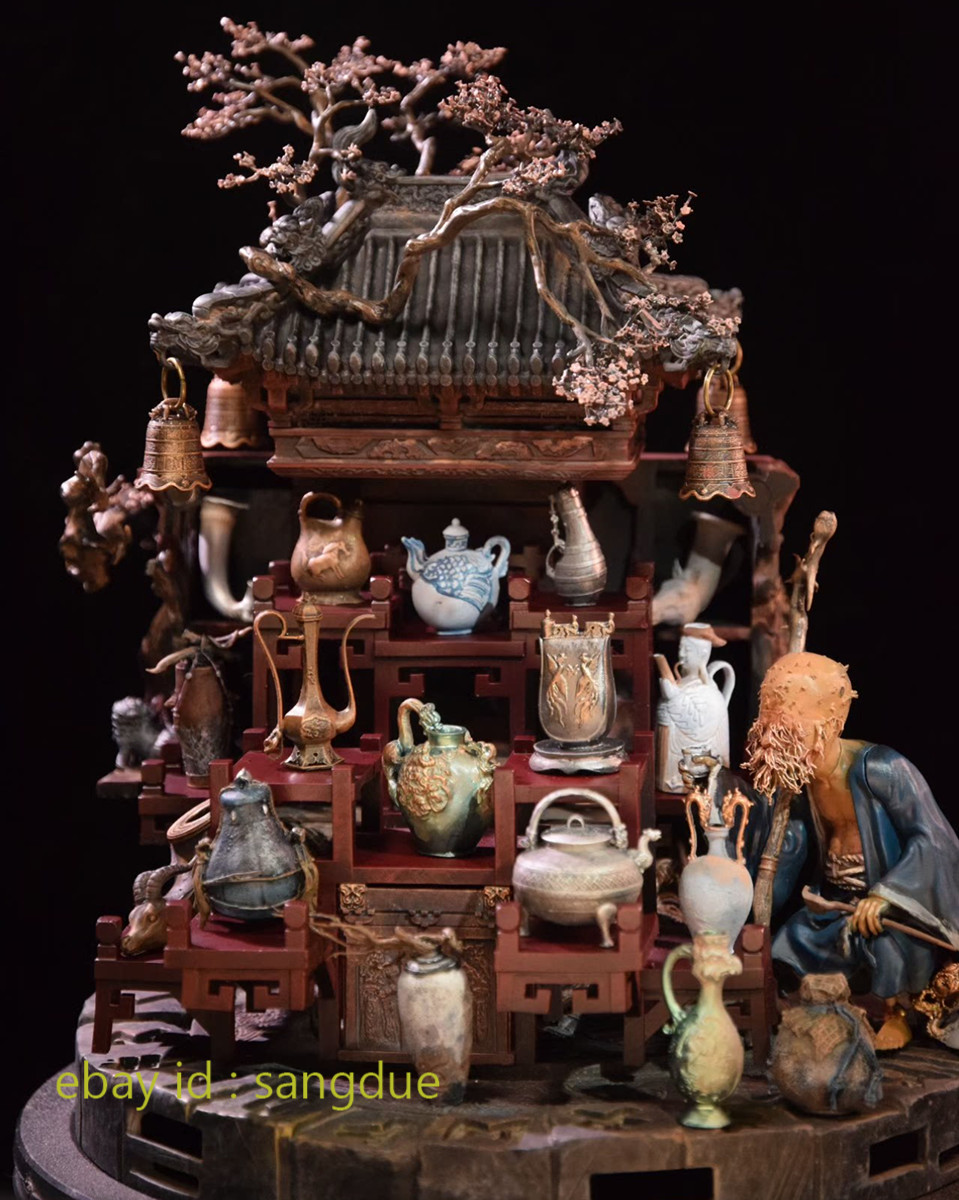 Customized Painted Black Myth: Wukong Temple of the god of earth +God of earth