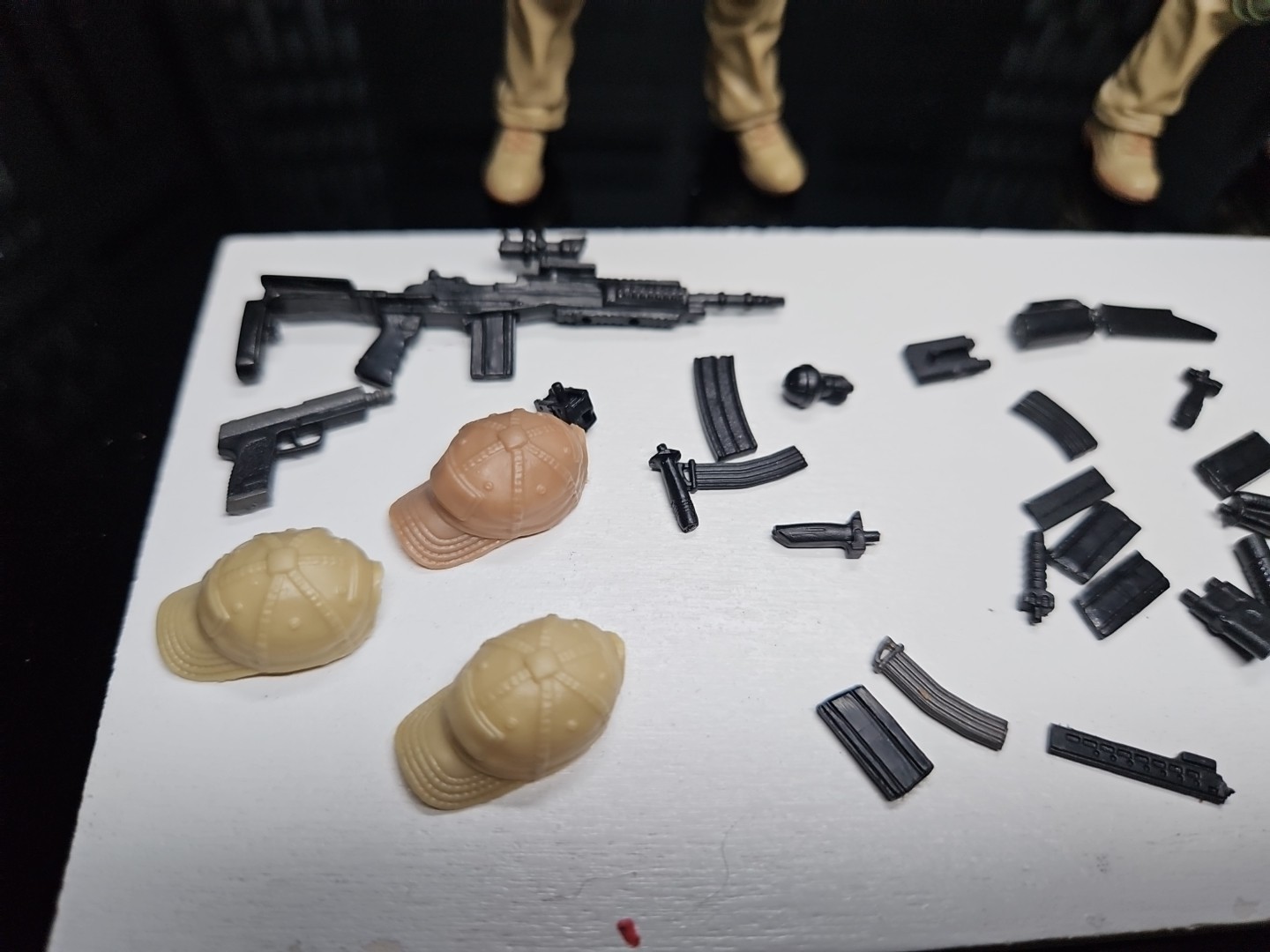 Marauder Task Force MTF figure 1/18 3.75 GI Joe Alt Contract Ops lot of 2 #52