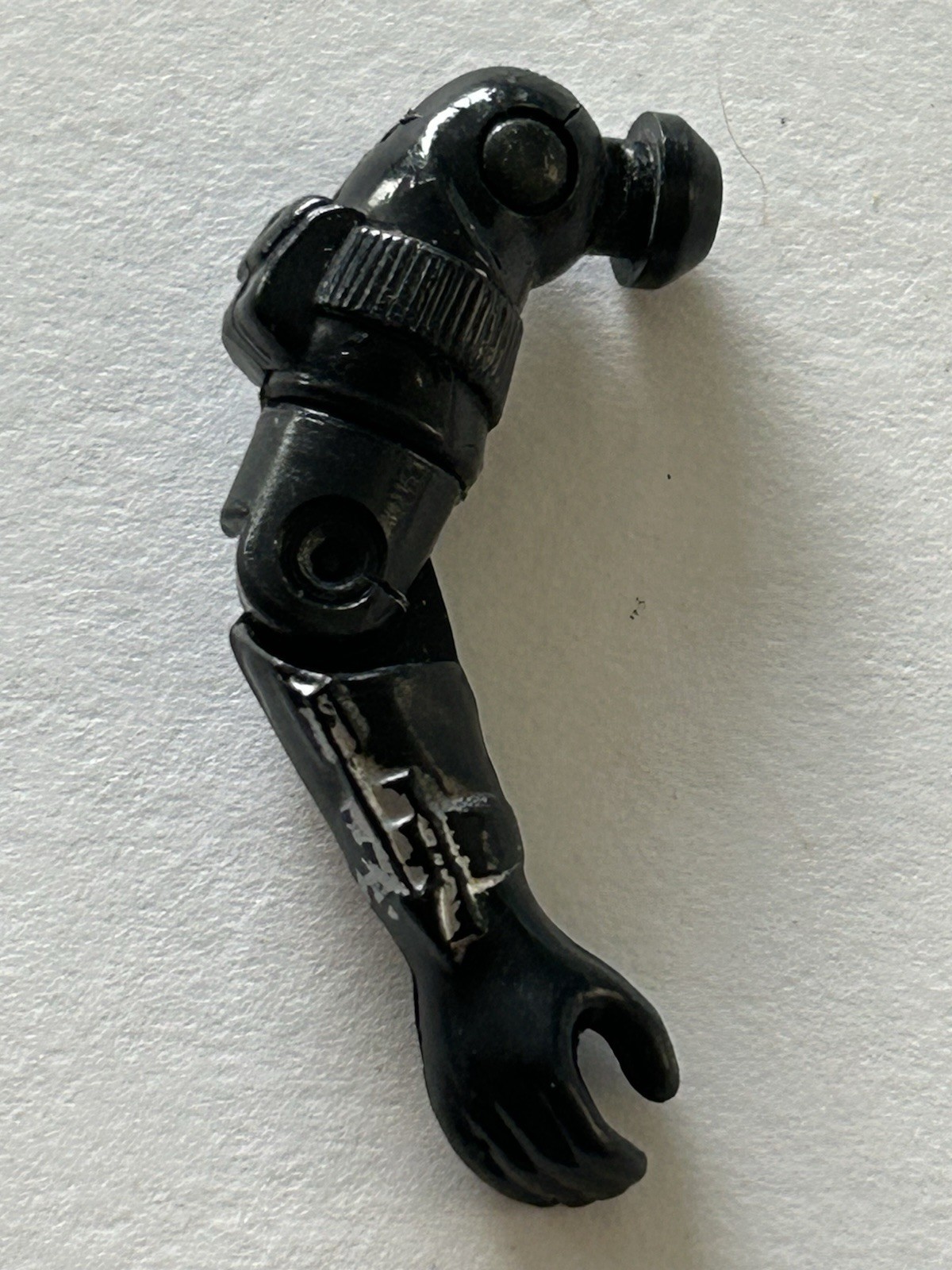 Gi Joe ARAH 1985 Snake Eyes V2 R Arm Tight Elbow Joint Flat Rate Shipping F58