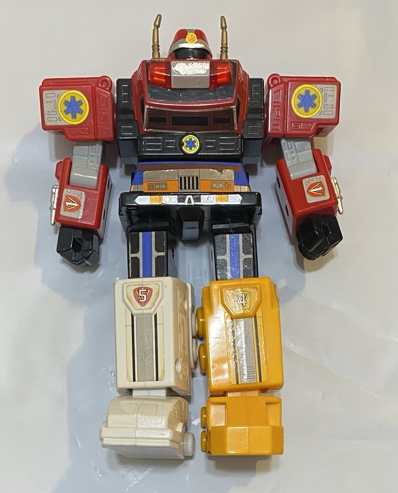 1999 Power Rangers Lightspeed Rescue 7 1/2&Prime; Figure Lightspeed Megazord bandai