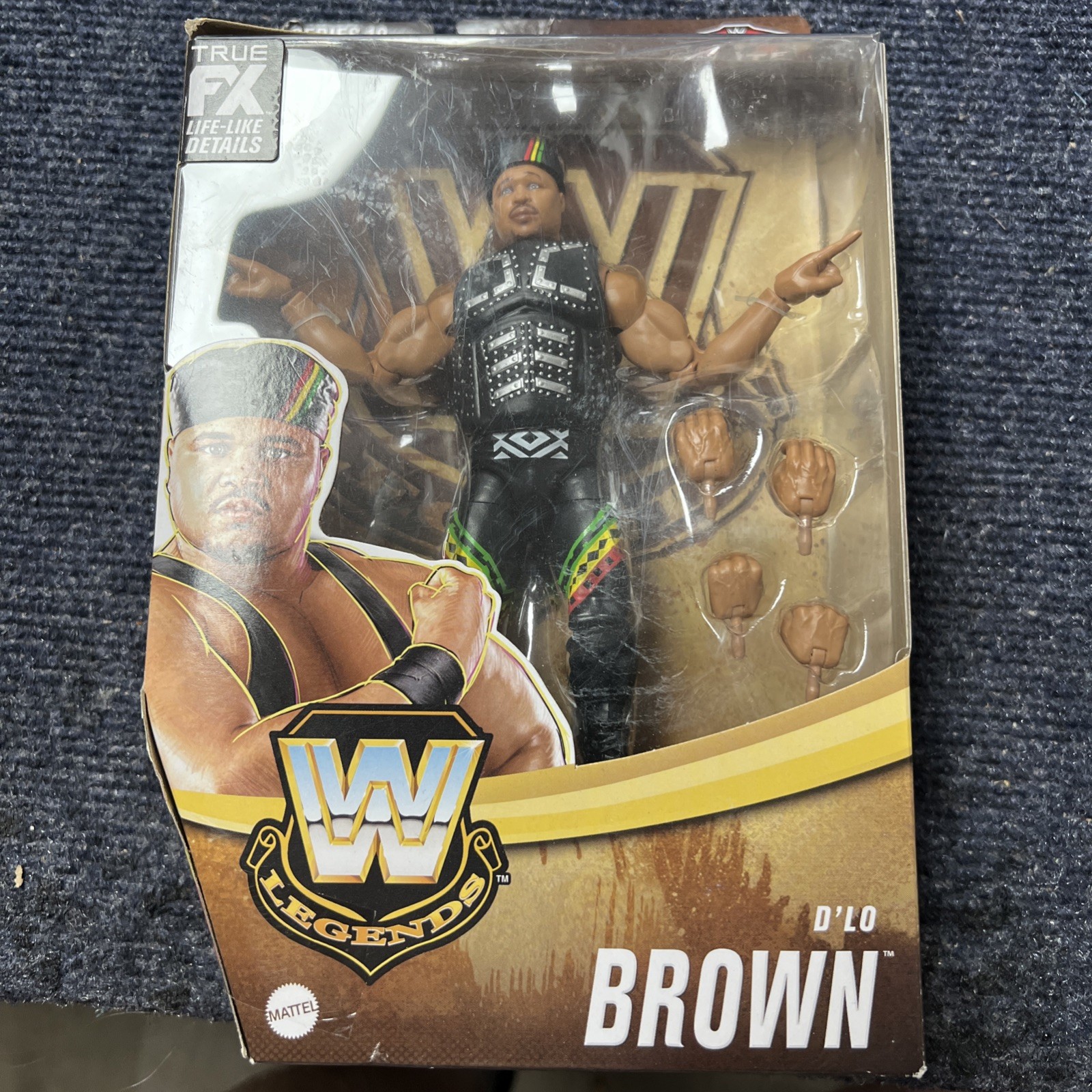 WWE Elite Collection D&rsquo;lo Brown Action Figure Legends Mattel Series 19 FREE SHIP