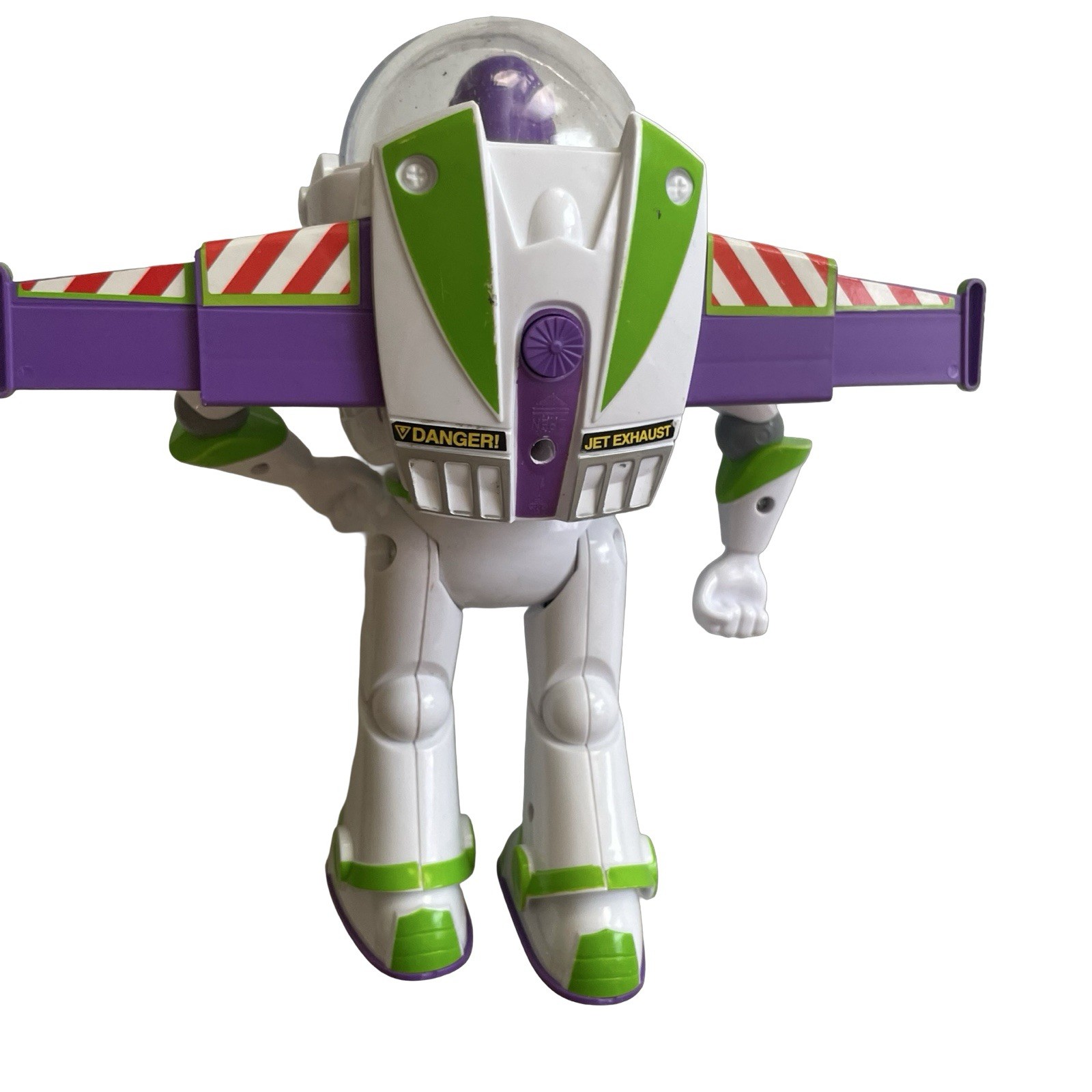Toy Story Buzz Lightyear Space Ranger Figure DisneyPixar Retractable Wings 8”