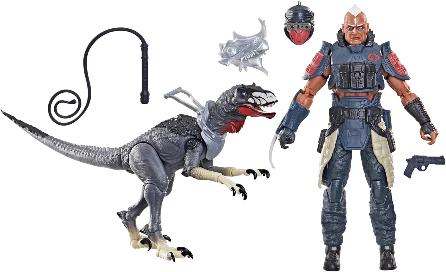 Classified Series #196, Professor Rottclaw & Cobra Deinonychus, Collectible 6 In