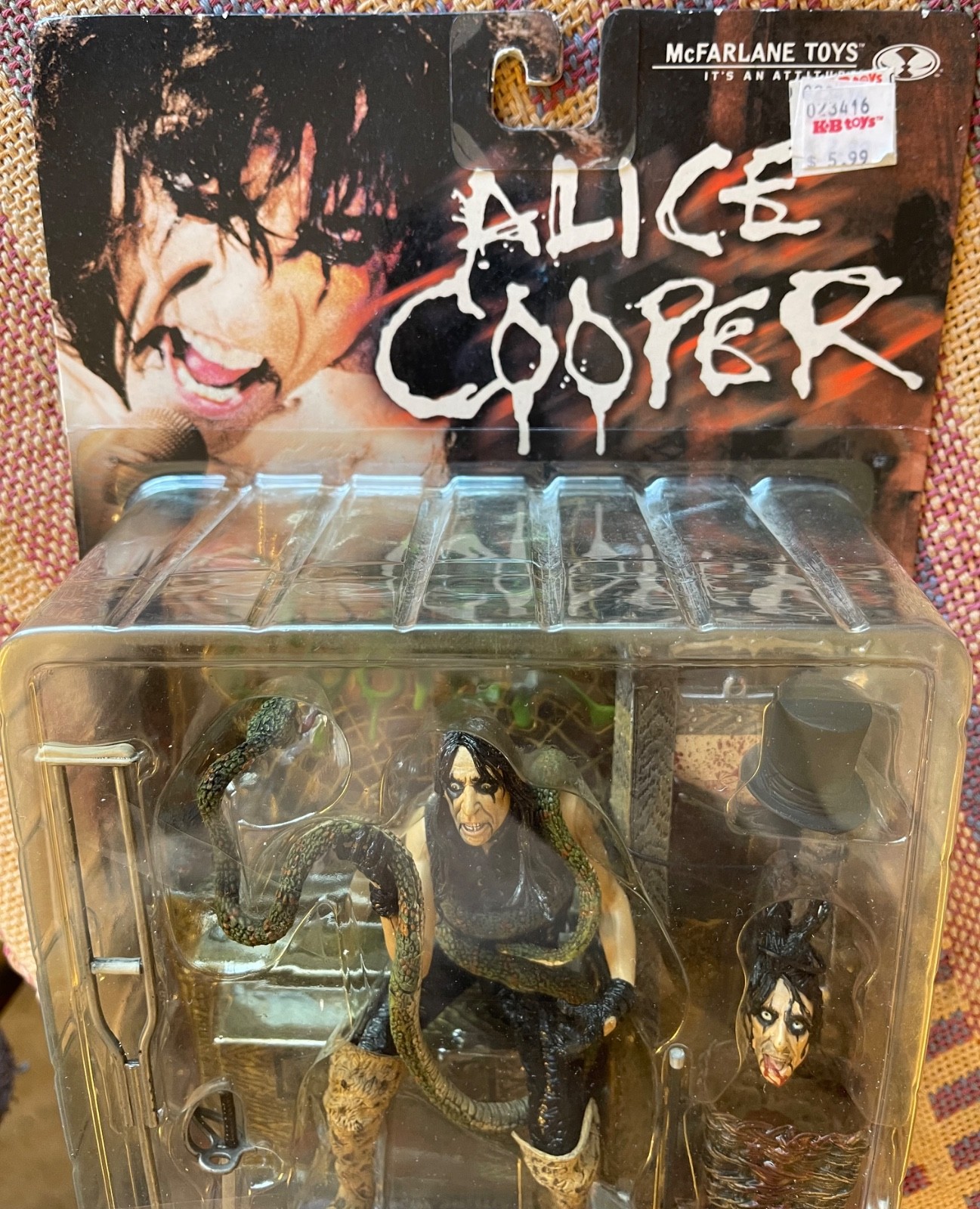 Alice Cooper – MacFarlane Action Figure – New Sealed
