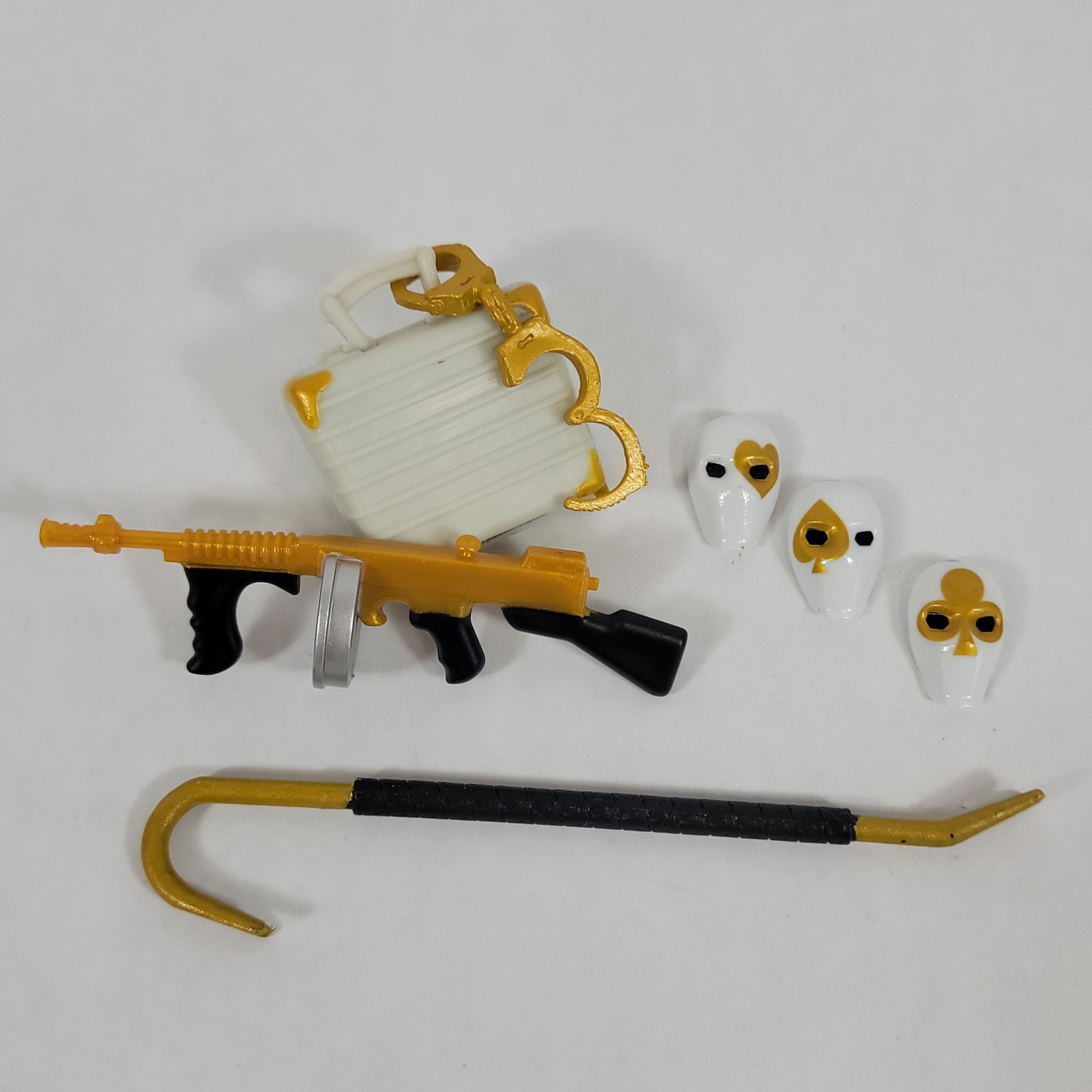 Fortnite Duo Mode Double Agent Wildcard 6&Prime; Figure Replacement Accessories Lot