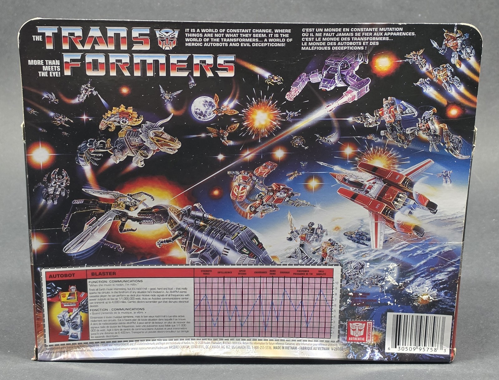 2020 Hasbro Transformers Heroic Autobot Blaster Radio Stereo Action Figure