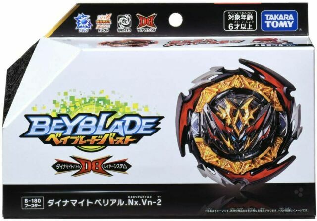 Takara Tomy Beyblade Burst B-180 Booster dynamite belial barly used no box 