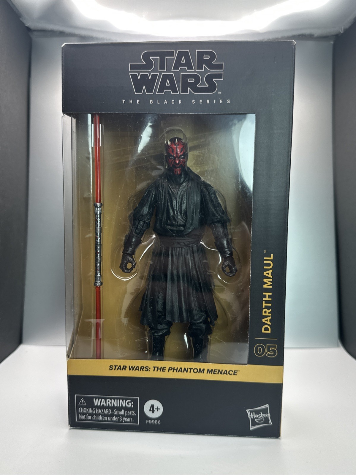 Star Wars Black Series Darth Maul Phantom Menace #05 Hasbro 6-Inch Action Figure