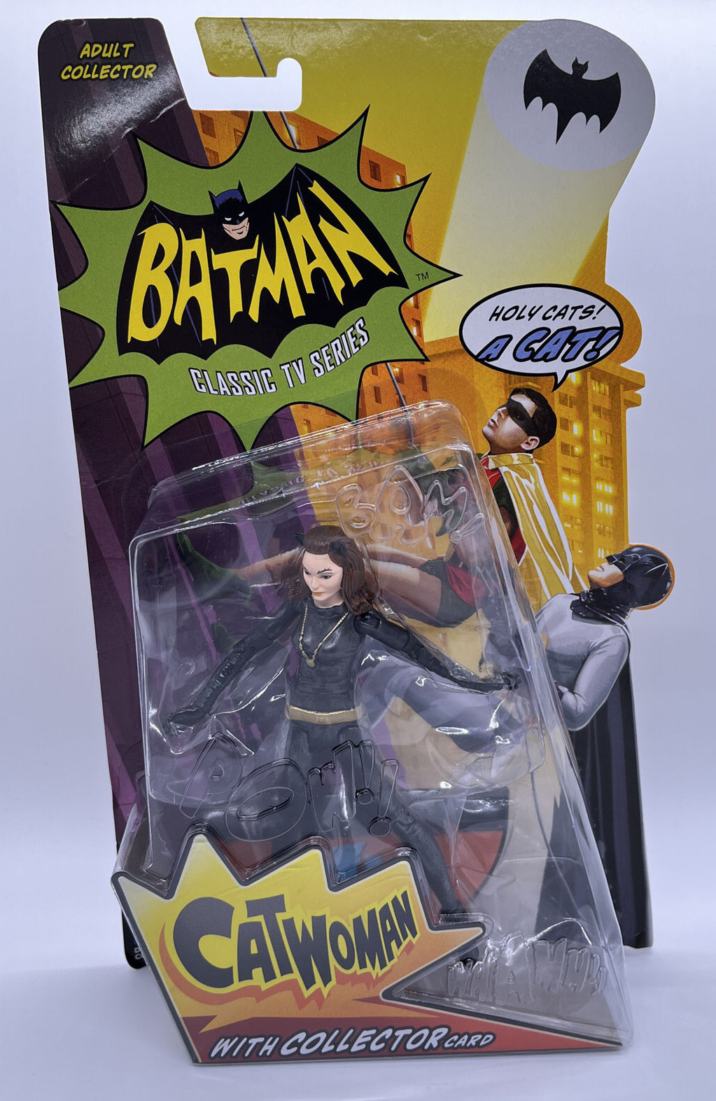 Batman Classic TV Series Catwoman Collectible Figure 2013 Mattel 66 Julie Newmar