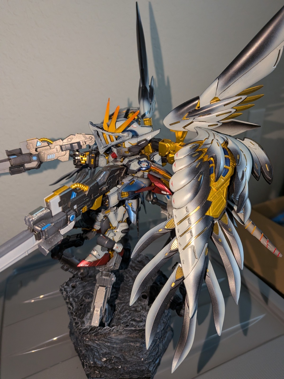 Gundam MGSD Wing Custom Built Painted