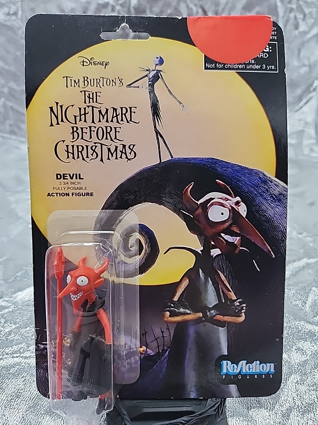 Devil 3 3/4 in ReAction Figures The Nightmare Before Christmas