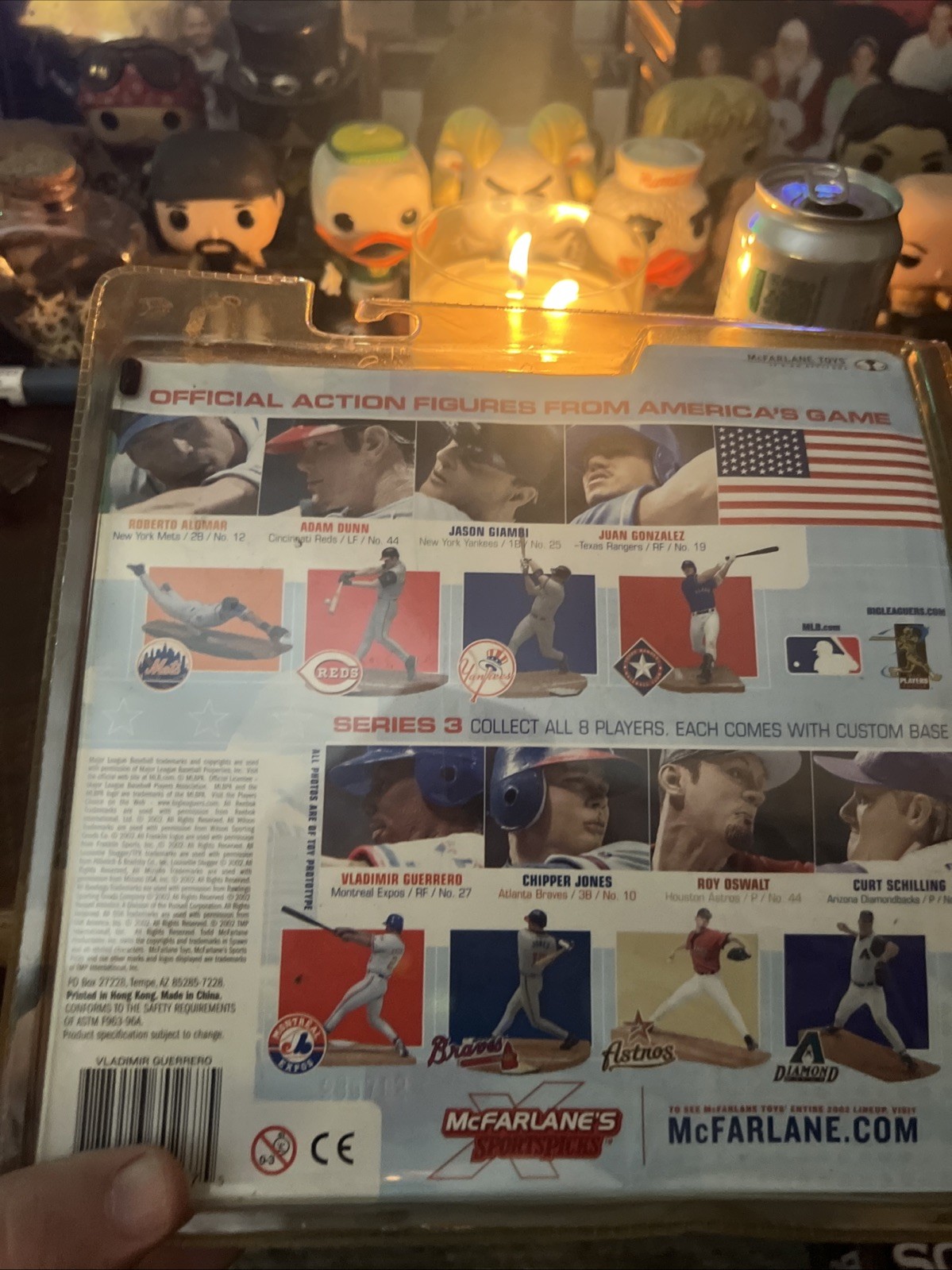 McFarlane Baseball Series 3 Vladimir Guerrero Montreal Expos Collectible Figure