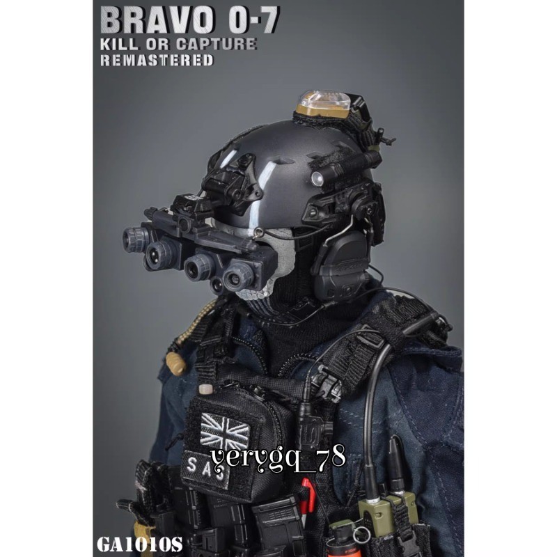 Easy & Simple ES-GA1010S BRAVO 0-7 Ghost 1/6 Action Figure In Stock