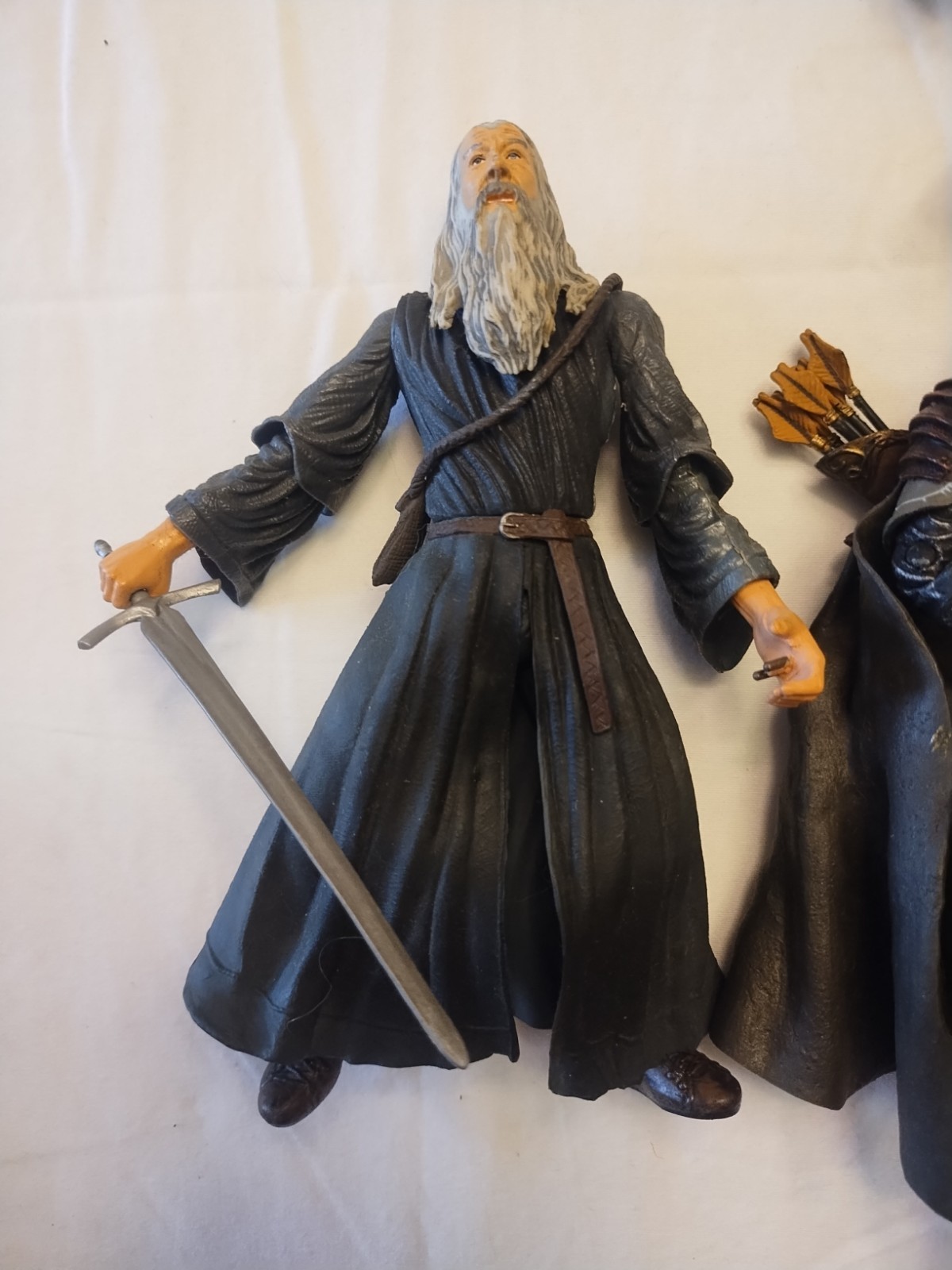 2000s Toybiz Lord Of The Rings LOTR LOT OF 5 & HORSE Gandalf Legolas Gimli Frodo