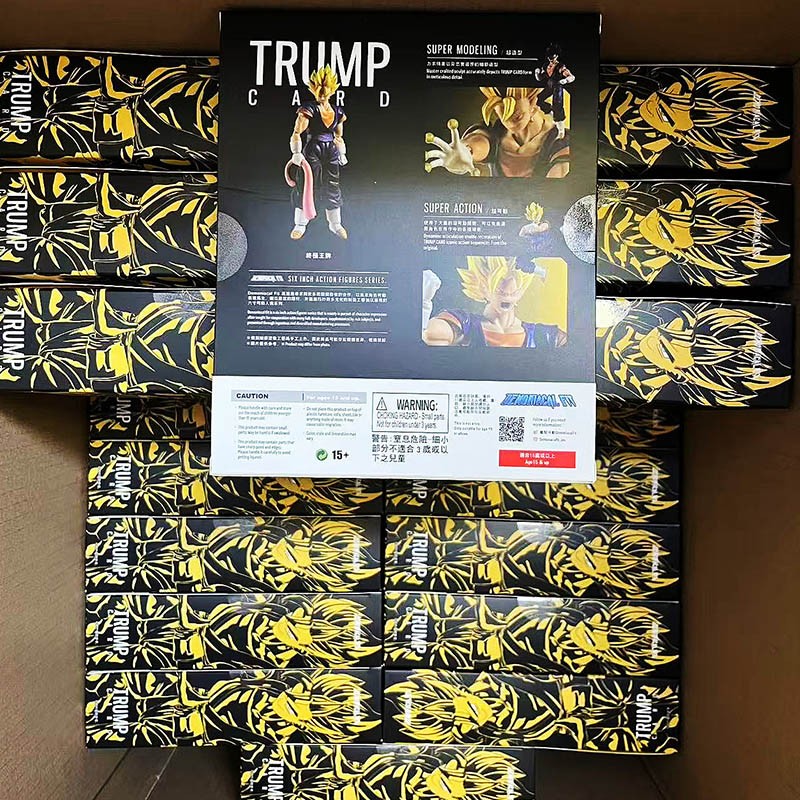Demoniacal Fit Dragon Ball Trump Card Vegito 2.0 6&Prime; Action Figure 1:12 Official
