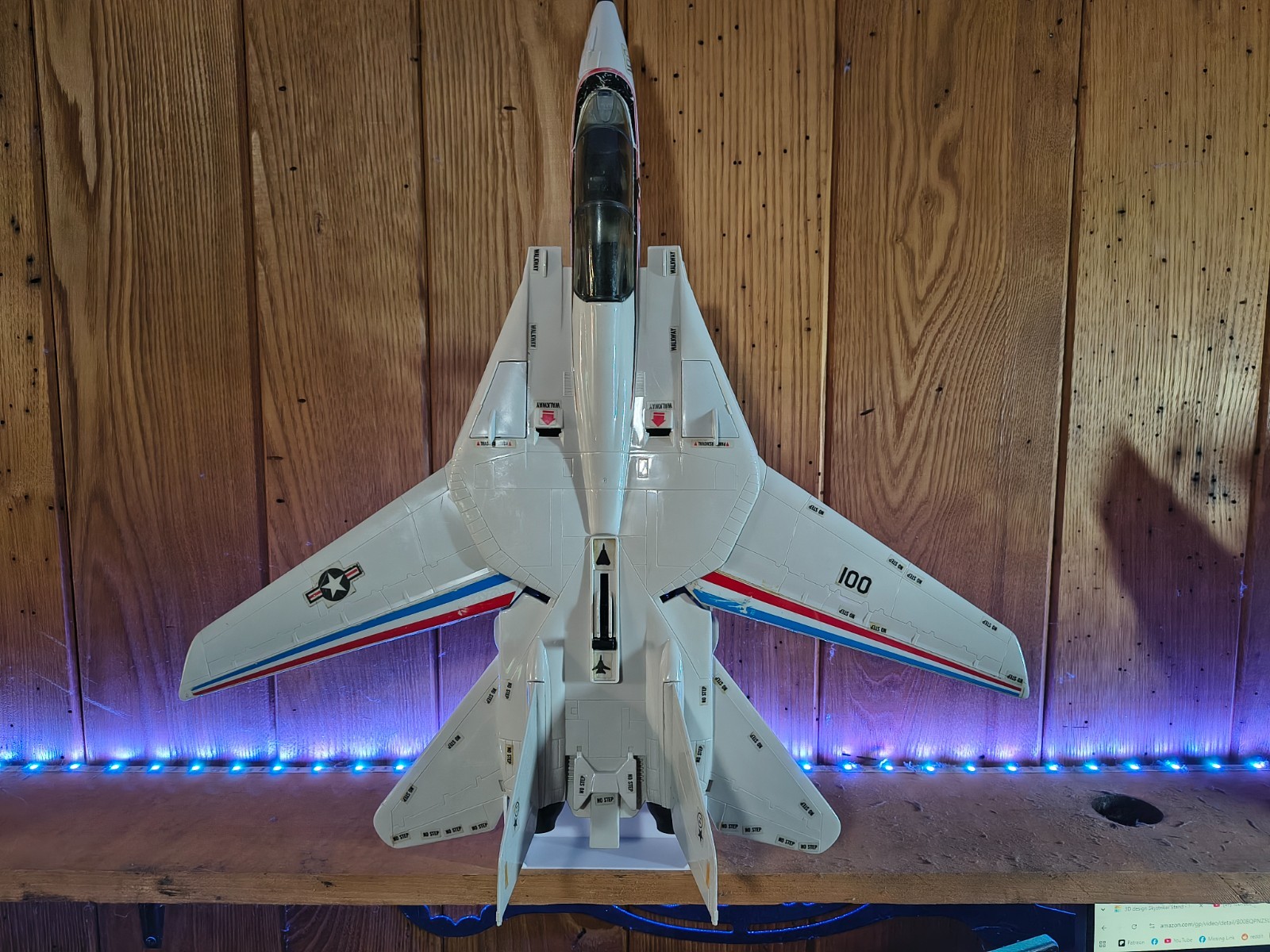 GI Joe Skystriker display stand