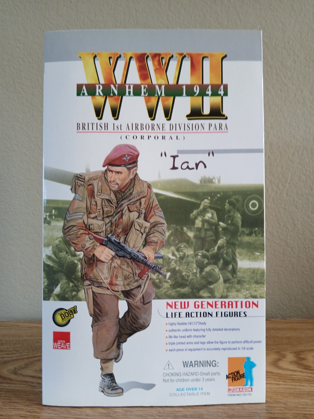 LNIB, Dragon – British 1st Airborne Division Corporal Ian 1/6 Scale WWII Figure