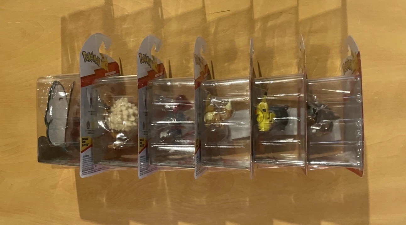 Pokémon Battle Figures Wave 17 Complete; Primeape, Butterfree, Eevee, & Others