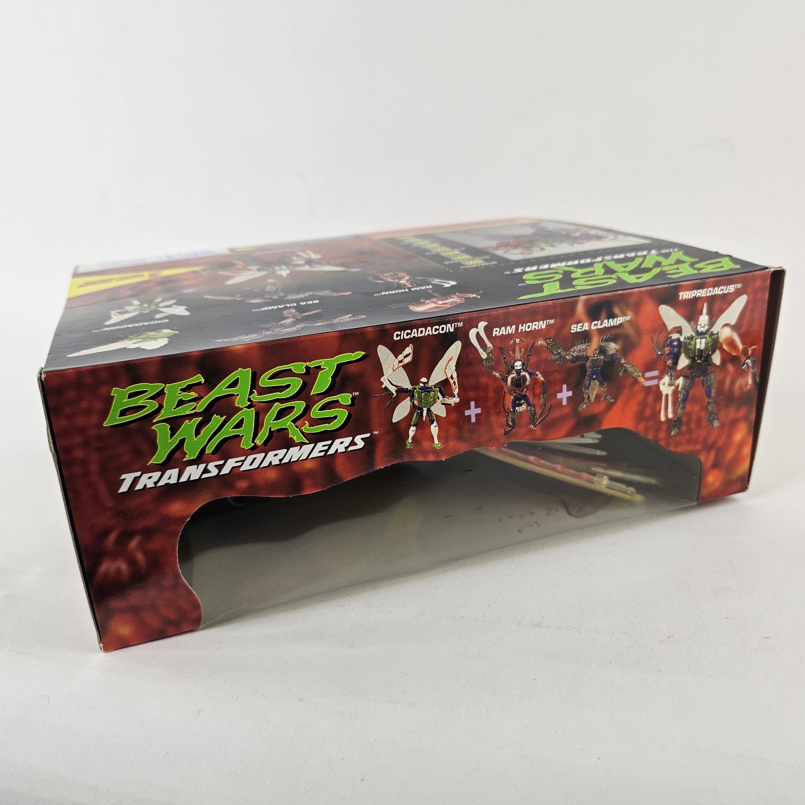 Transformers Beast Wars Evil Predacon Tripredacus Figure Kenner 1996 Vintage