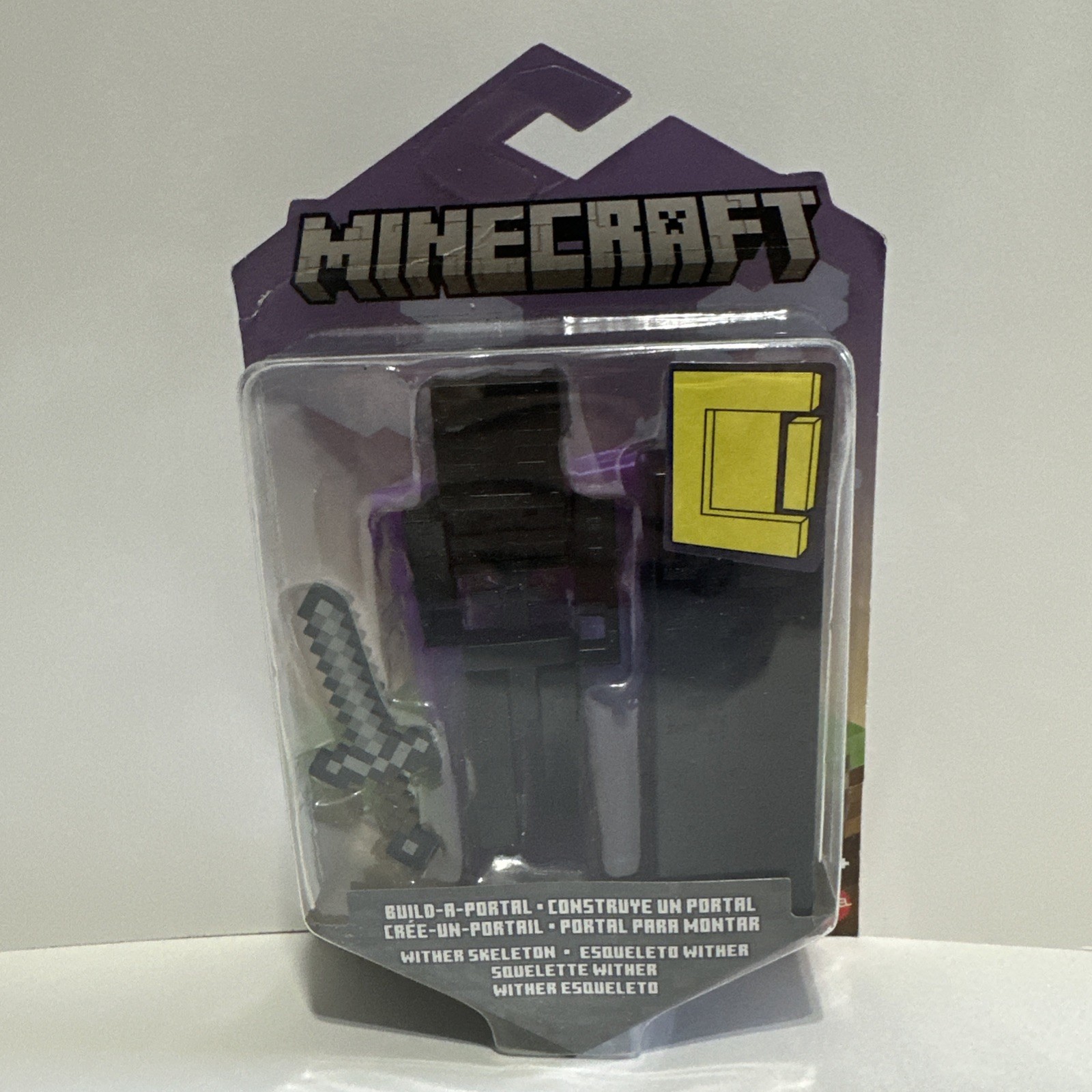 Minecraft Build A Portal Wither Skeleton 3.25&Prime; Action Figure New in Package