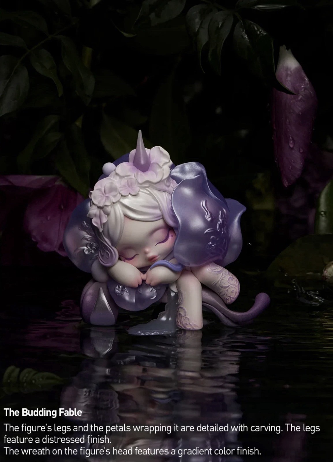 Authentic SKULLPANDA Petals in Four Acts Series – The Budding Fable