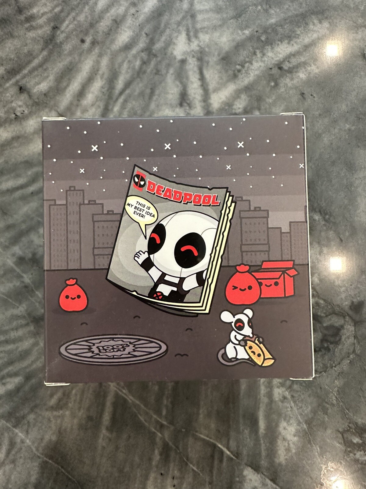 100% Soft Dumpster Fire Deadpool X-Force Edition Comic-Con Exclusive SDCC 2024