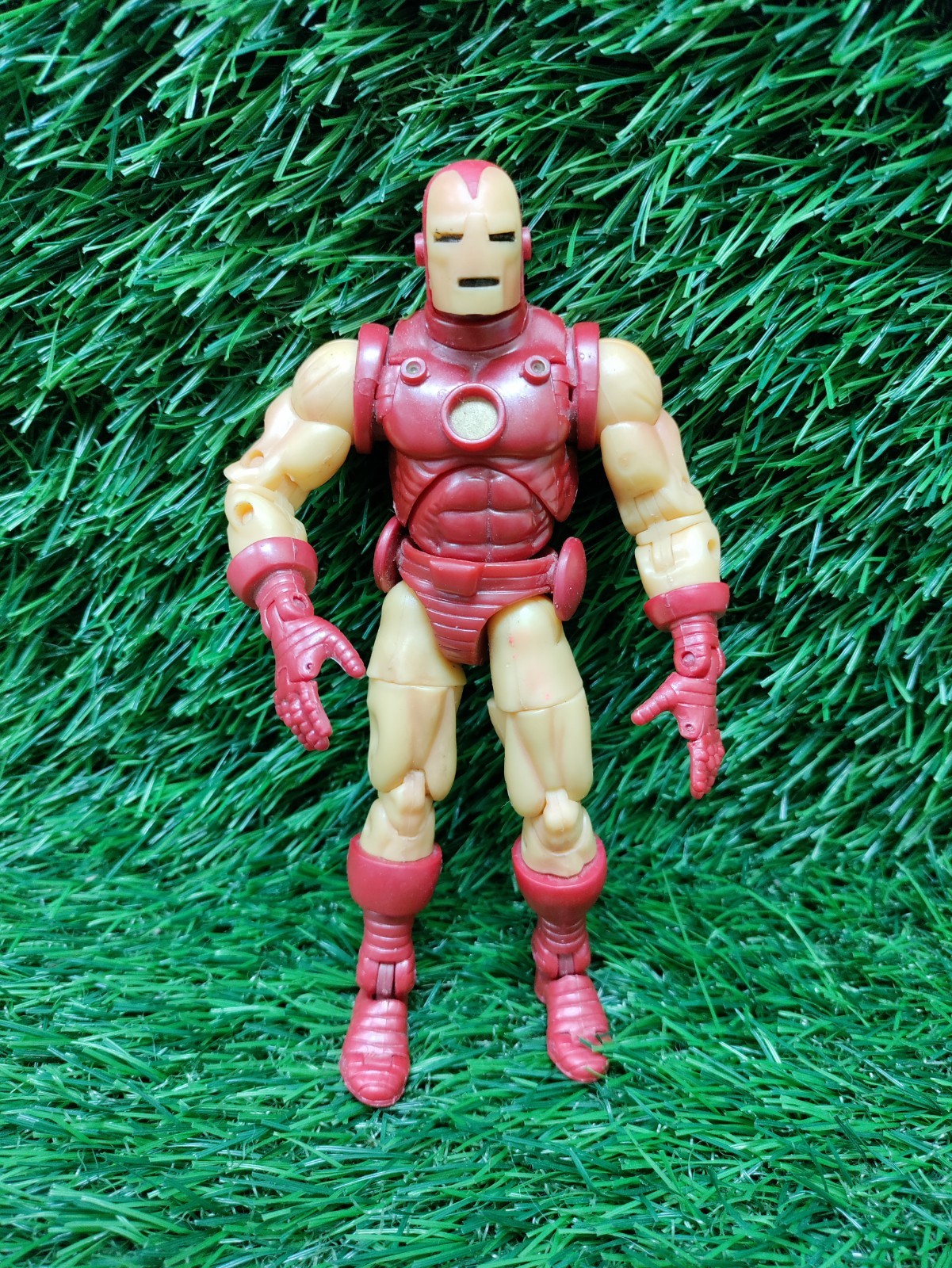 Marvel Legends Iron Man 6&Prime; Action Figure Tony Stark ToyBiz 2002 w/ Mask